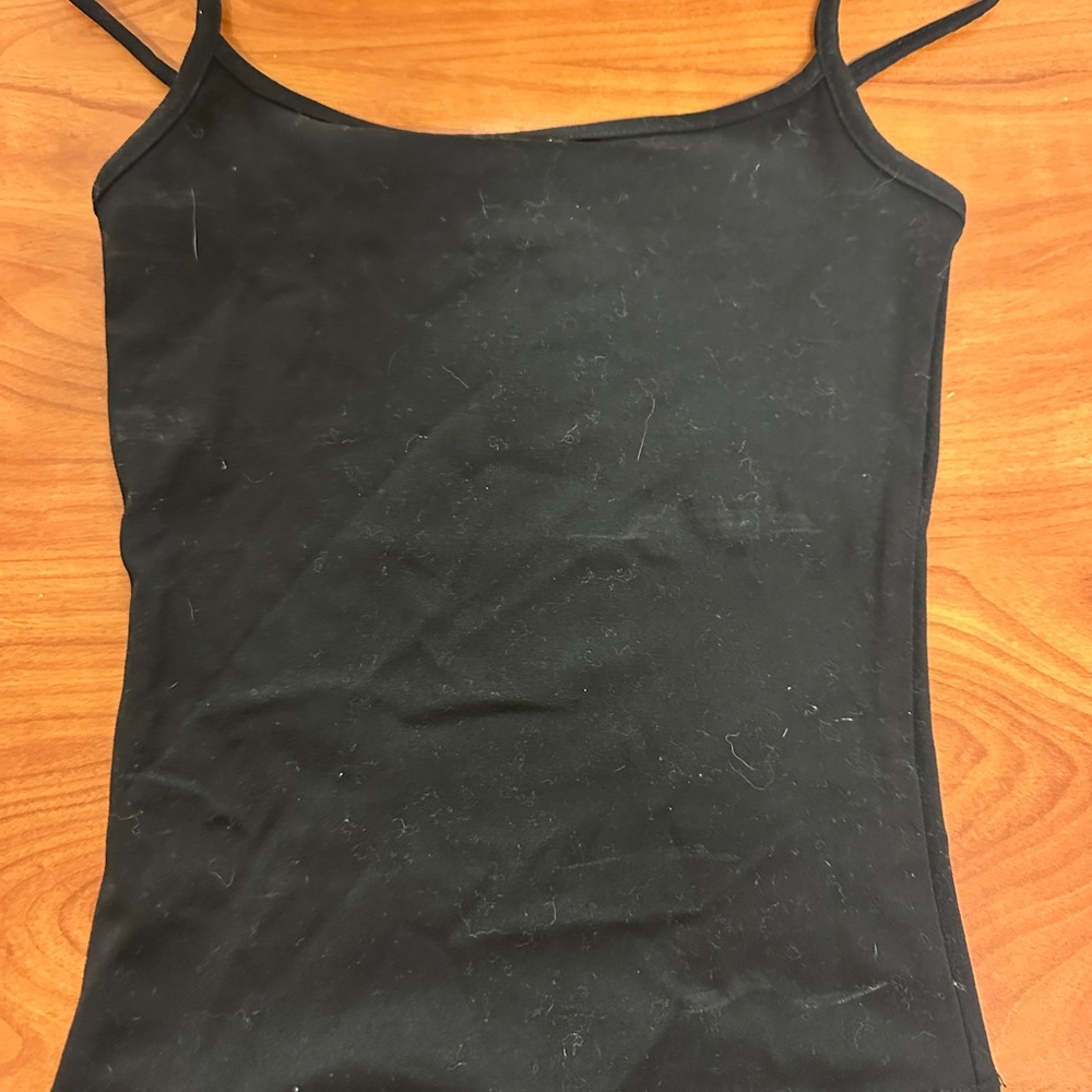 Garage Sleek Black Cami Top